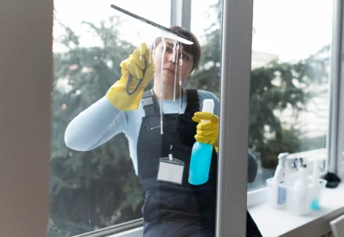 Nettoyage de vitres intérieures et extérieures à Durrenentzen